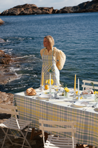 Keukenschort - Perette Sky - Gele Tulpen