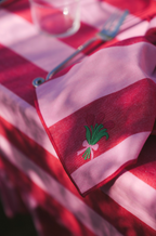 Stoffen Servetten - Lucette Red (Set 2) - Rode Tulpen