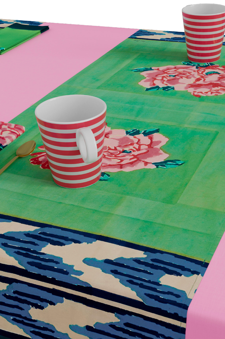 Nina Rose - Tafelkleed - Mint