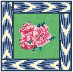 Nina Rose - Pillowcase - Mint - 60×60 cm