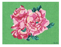 Nina Rose - Decorative Pillow - Mint - 30x40 cm