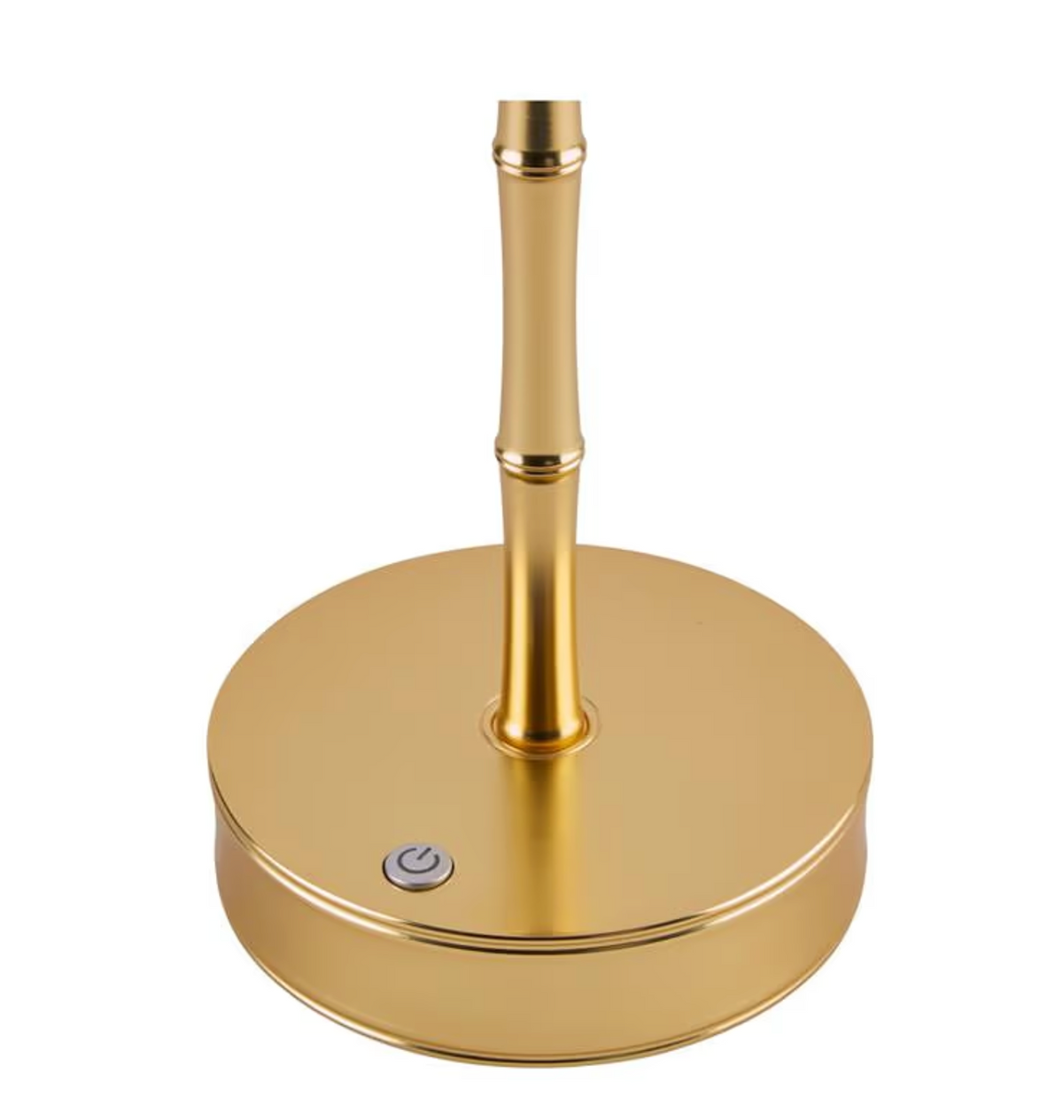 Bamboo Tafellamp Basis – Goud (25 cm)
