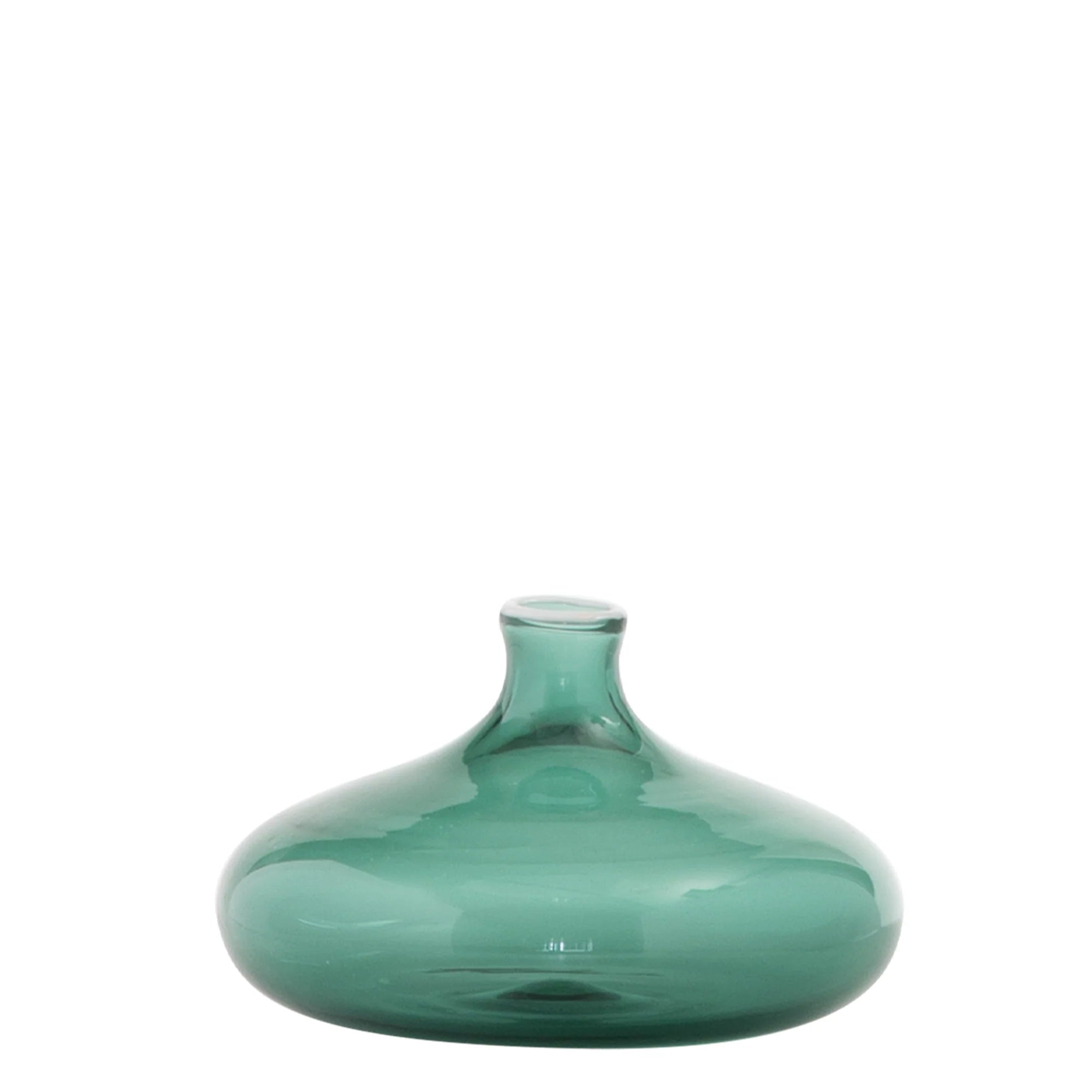 Un Fiore - Small Glass Vase – Green – 46 cl