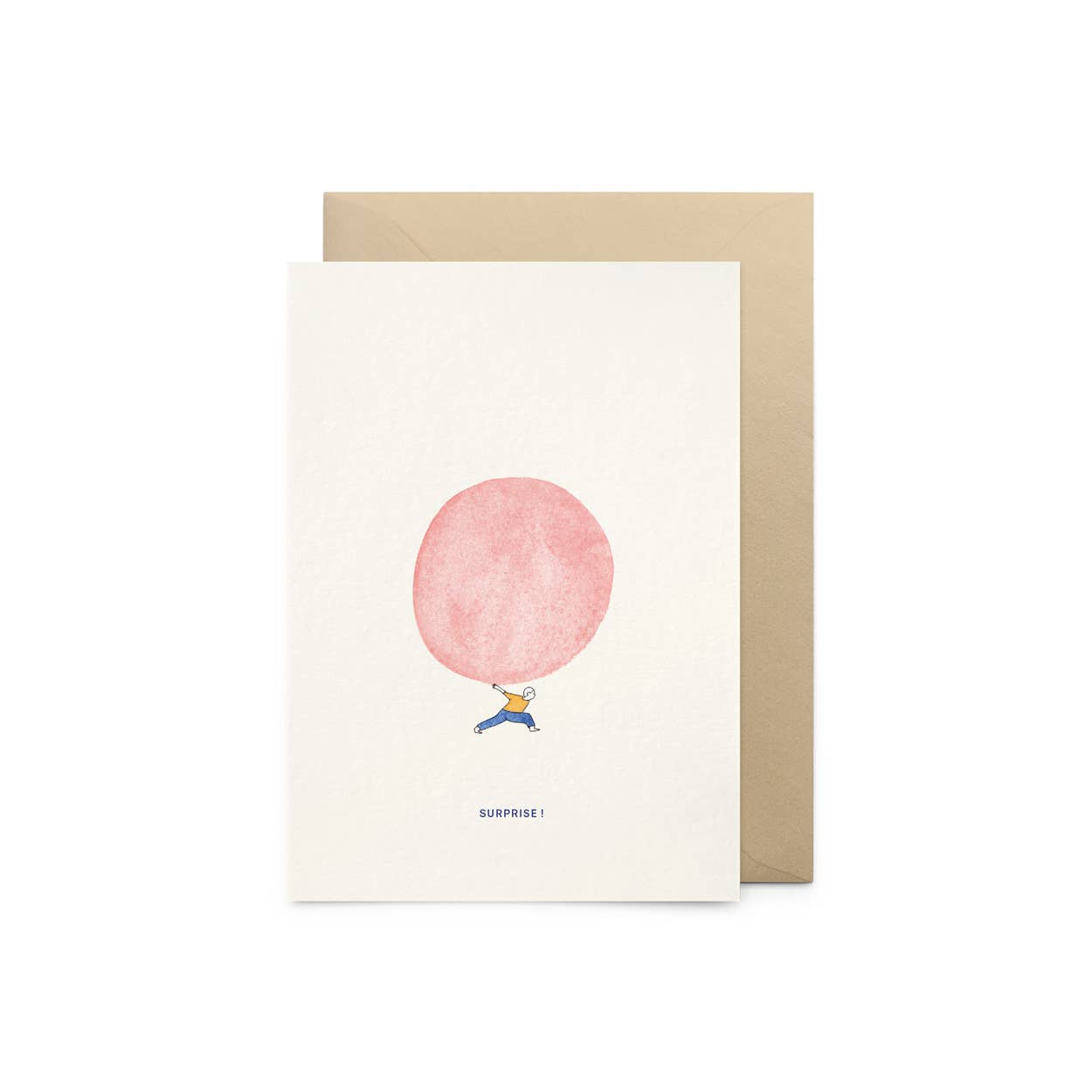 Verrassingskaart met envelop