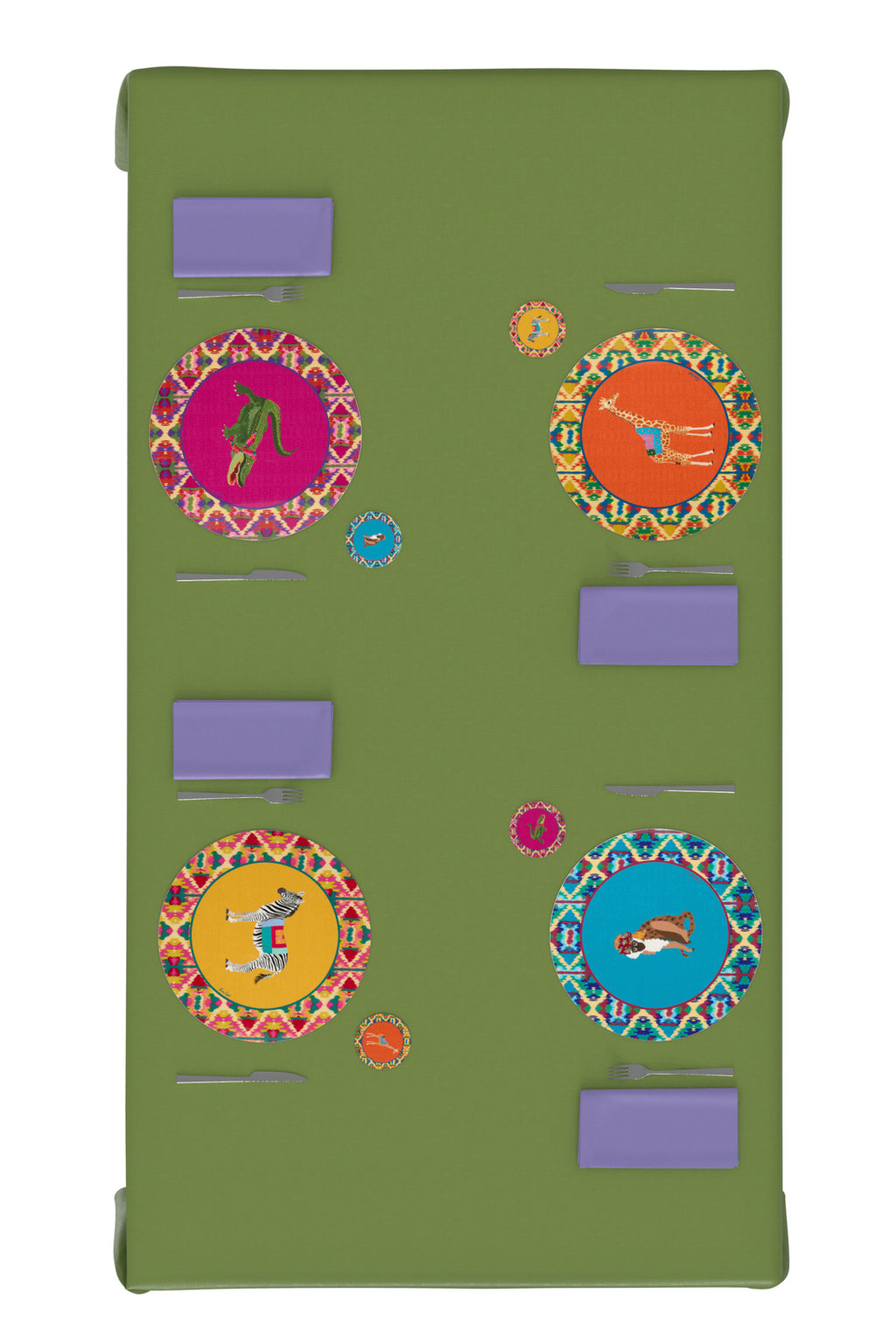 Safarikat - Onderzetter - Ø 9,5 cm