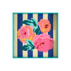 Nizam Stripes - Dienblad - Groen-Naturel - 40 ×40  cm