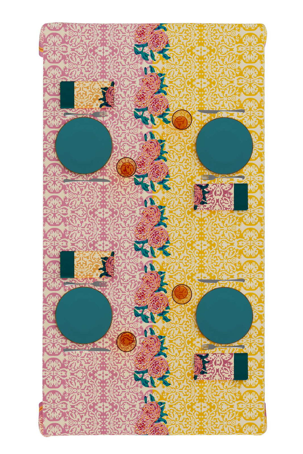 Tablecloth Dam Dam – Lilac Gold (sizes)