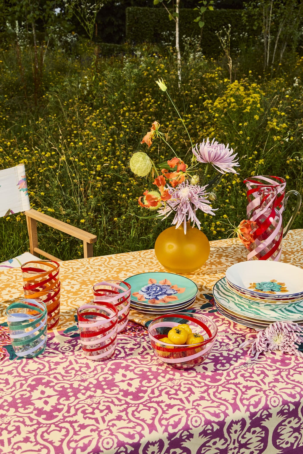 Tablecloth Dam Dam – Lilac Gold (sizes)