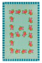 Tablecloth / Throw Hima Big Flower – Turquoise (+sizes)