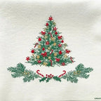 Papieren kerst- en winterservetten 40x40