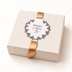 Geschenkdoos Maryse à Paris met lint