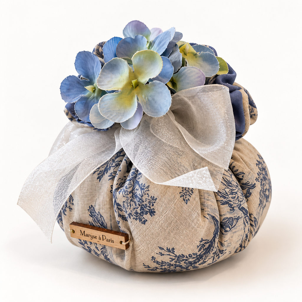 Geurbuideltje Toile de Jouy blauw