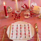 Papieren kerst- en winterservetten 40x40