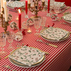 Papieren kerst- en winterservetten 40x40