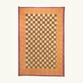 Hand-printed tablecloth "Checkmate" - 2 sizes