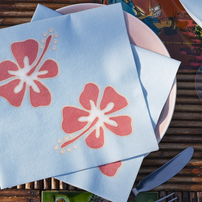 Napkins - Red Vichy - 40x40