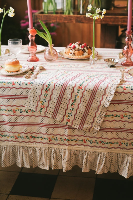 Fabric Napkins - JEANNE Blushing (Set 2)