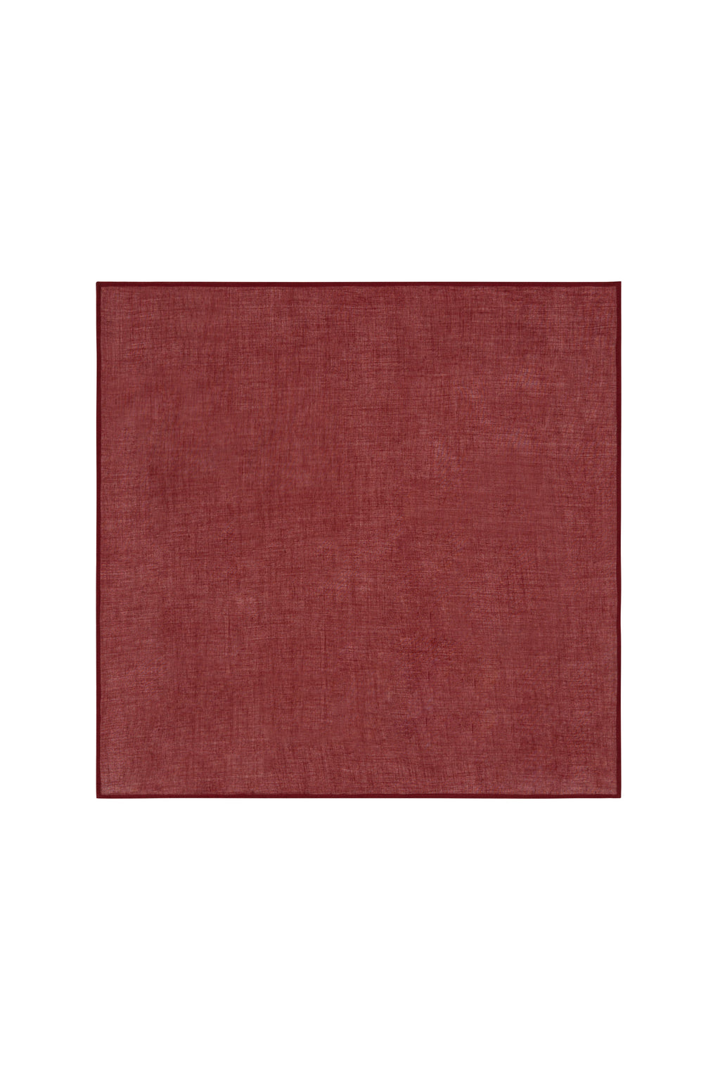 Organza servet bordeaux, plat