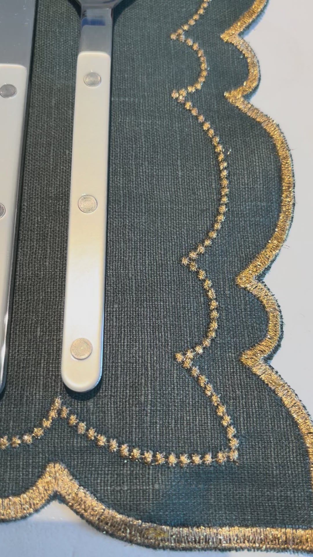 Stain-resistant Linen Placemat Firenze – 50x35 cm