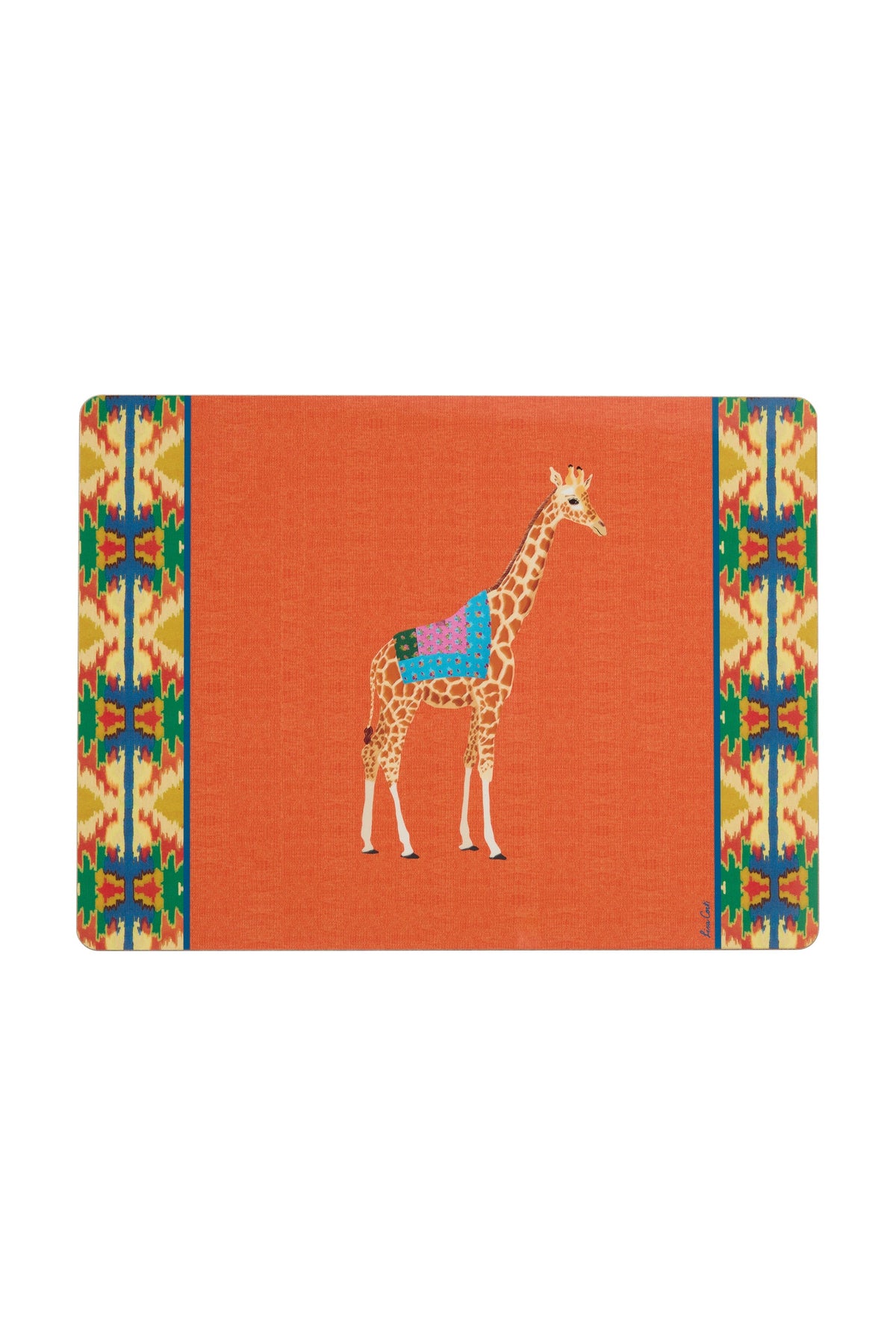 Placemat Safarikat oranje 30 x 40 cm