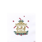 Papieren kerst- en winterservetten 40x40