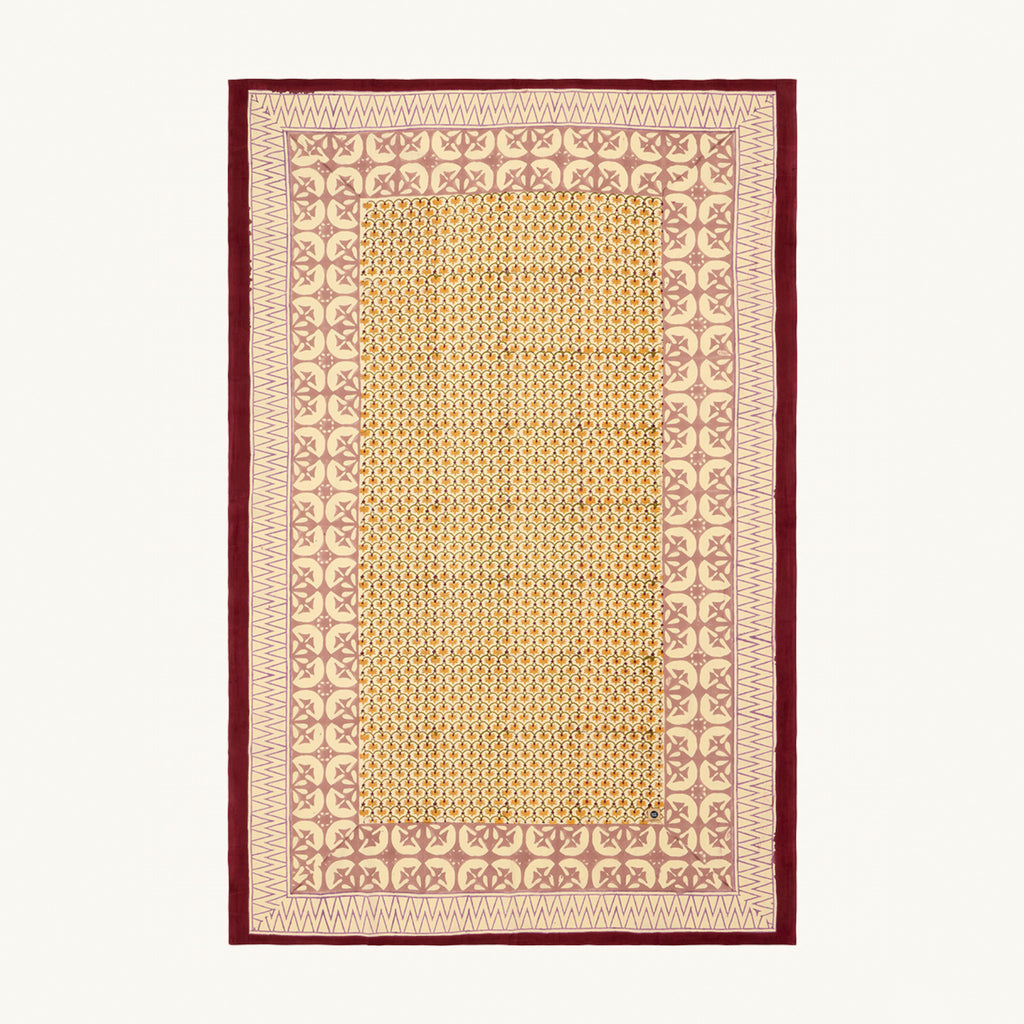 Hand-printed tablecloth "Dani" – 2 sizes