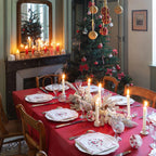 Papieren kerst- en winterservetten 40x40