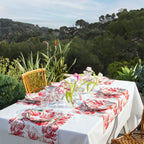 Servetten - Tulipe Rouge - 40x40