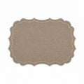 Placemat Firenze beige en ivoor 50 x 35 cm