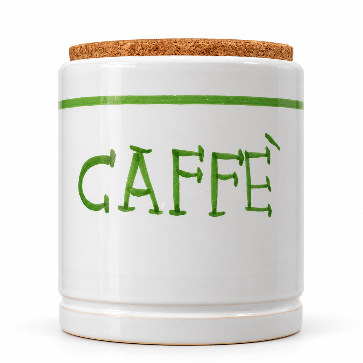 Storage jar with label