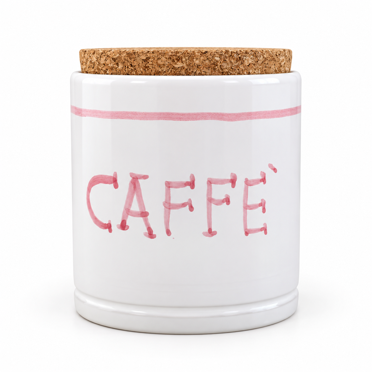 Storage jar with label