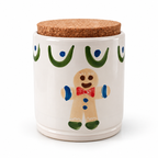 Set of 2 storage jars Cortina & Gingerbread – Ø 12 x H 14 cm